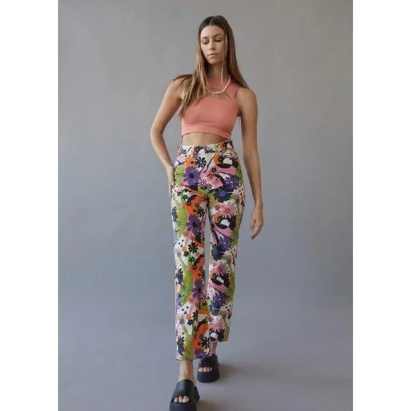 UO ~BDG ~ Cowboy Hippie Boho Corduroy pant - Picture 9 of 9